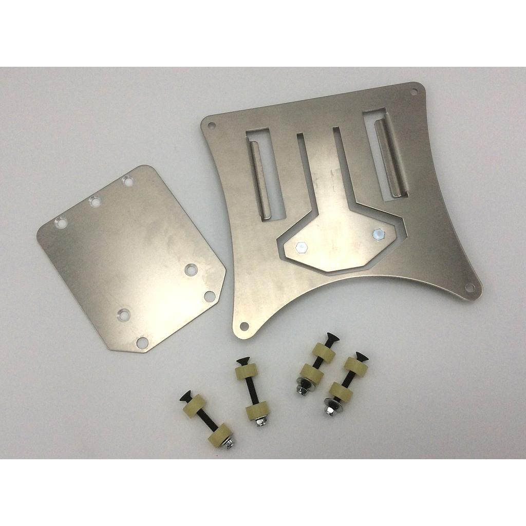 Support de plaque type enduro amovible