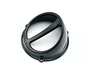 Ecope de refroidissement universel scooter noir