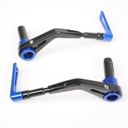 [E2821000A] Protections levier alu CNC bleu
