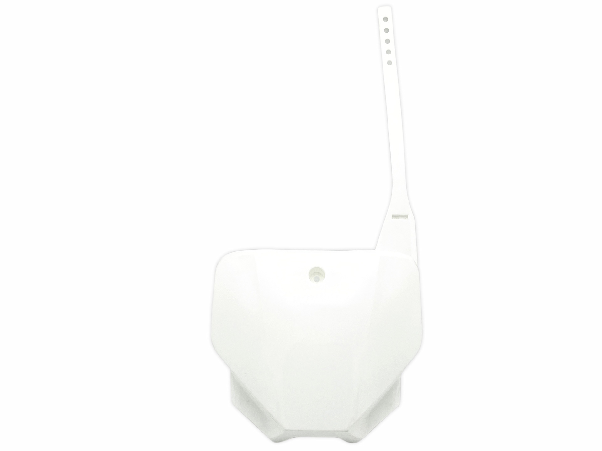Plaque cross type Honda CRF230 blanc