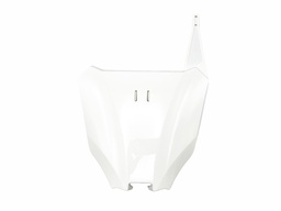 [F3657507] Plaque cross type Honda CRF blanc